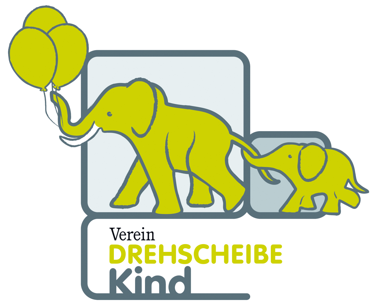 Logo Drehscheibe Kind